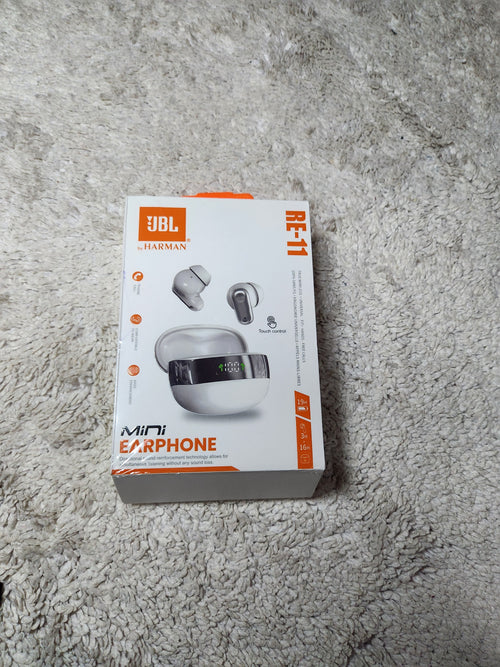 Écouteurs JBL Mini — Écran batterie, basses renforcées, appels mains-libres