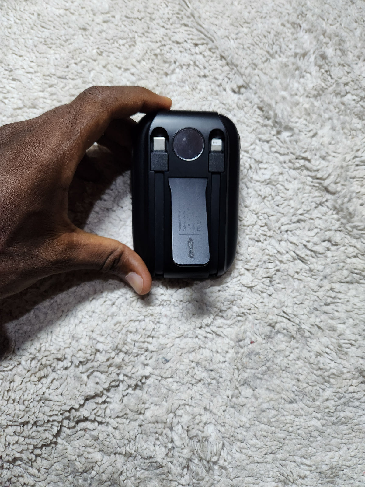 Power Bank Magnétique VIREX 10 000 mAh — Charge Rapide 22,5 W