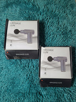 Pistola de Massagem Profissional — 4 Cabeças Intermutáveis