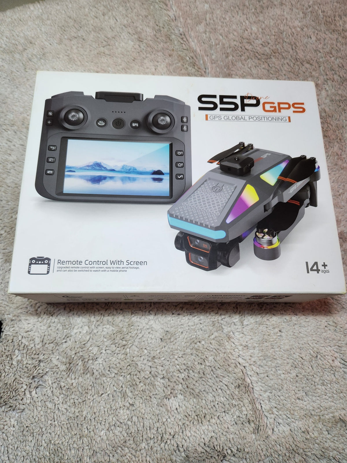 Drone GPS SSP avec télécommande à écran