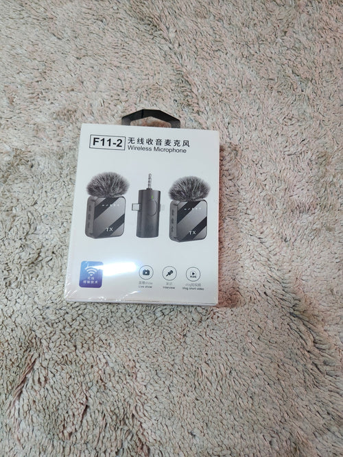 Microphone sans fil F11-2 double microphone HackouVerse