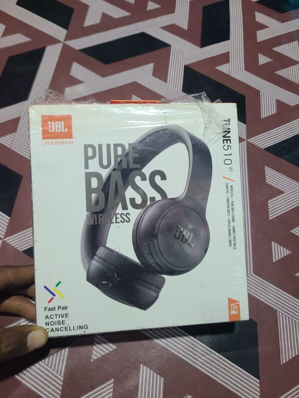 JBL Tune 510BT - Auriculares Bluetooth com até 40 horas de bateria, microfone para chamadas, dobráveis ​​e confortáveis, compatíveis com Android e iOs