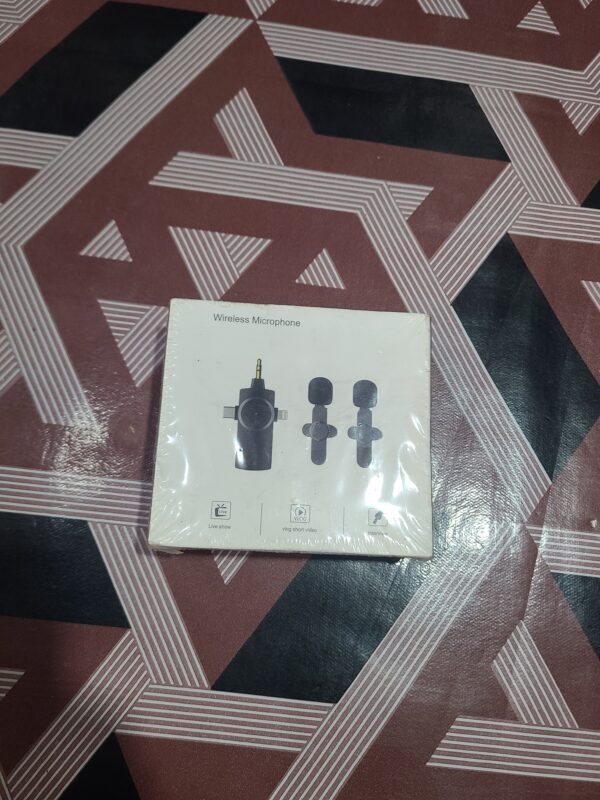 Microfone Potente com 2 Microfones – Áudio Limpo e Profissional