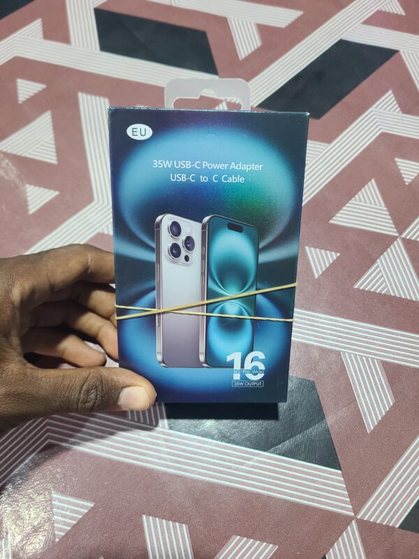 Carregador Type-C Original – Compatível com iPhone e Android